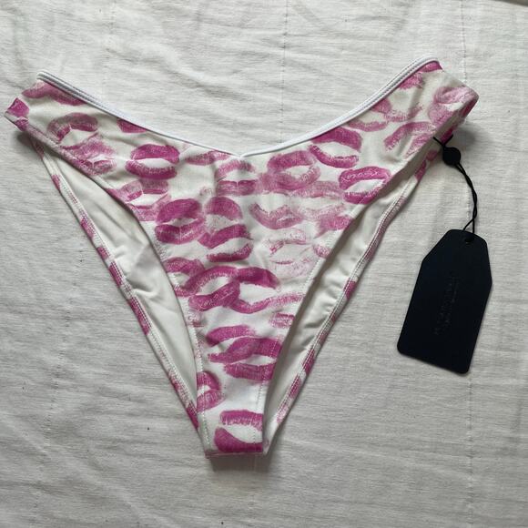 Frankies Bikinis x Sydney Sweeney Bikini Top and Bottom Set M/L Tropical Beach - Picture 7 of 11